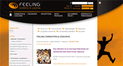 Desktop Screenshot of feeling-formation-coaching.com